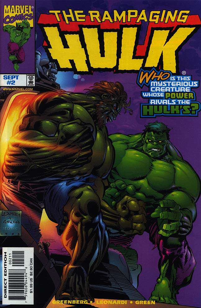 Rampaging Hulk #2 Variation A