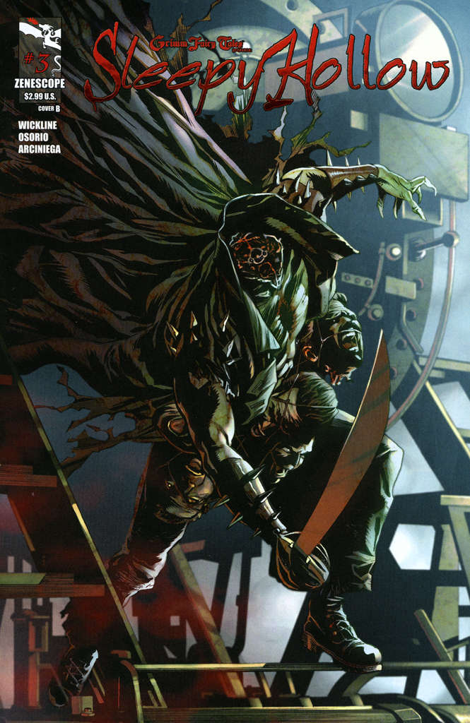 Grimm Fairy Tales presents Sleepy Hollow #3 Variation B