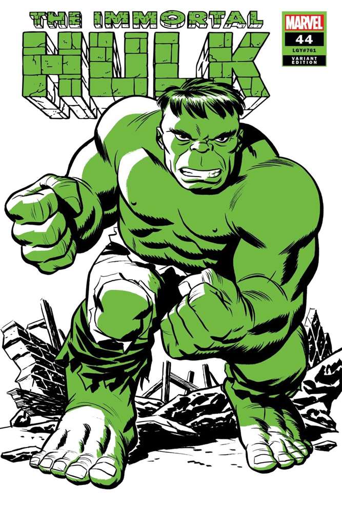 Immortal Hulk #44 Variation B