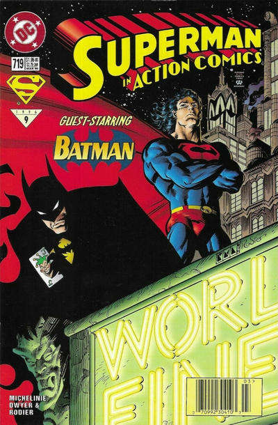 Action Comics #719 Newsstand Edition