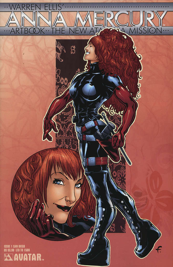Anna Mercury Artbook: The New Ataraxia Mission #1 Variation G