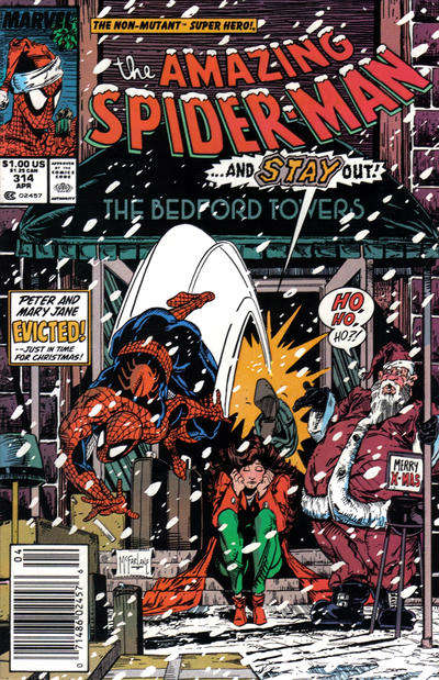 The Amazing Spider-Man #314 Newsstand Edition
