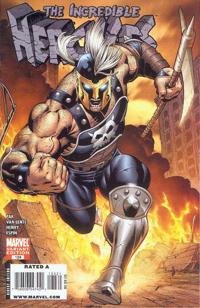 Incredible Hercules #124 Variation A