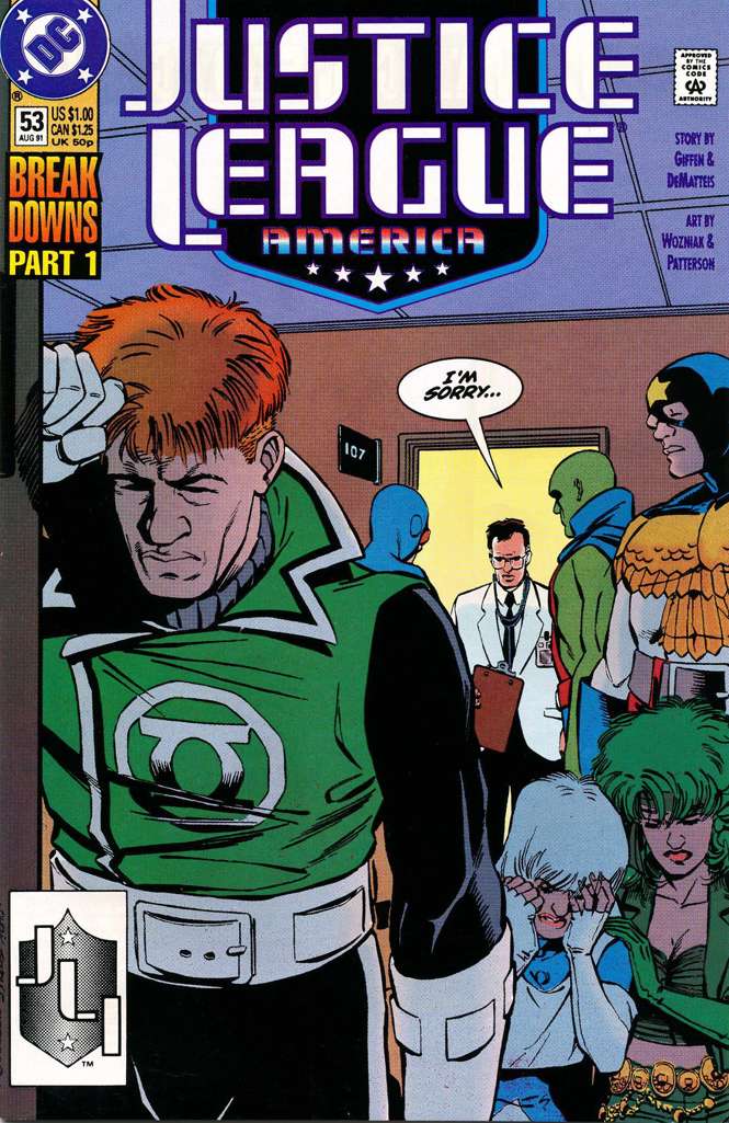 Justice League America #53