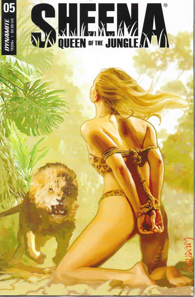 Sheena, Queen of the Jungle (Dynamite) #5 Variation C