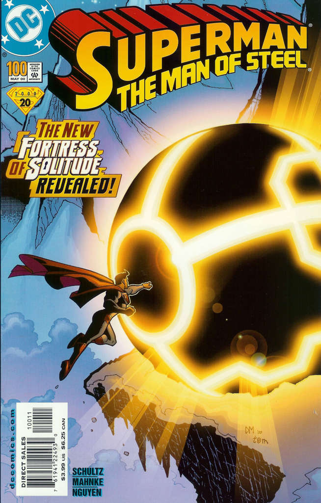 Superman: The Man of Steel #100 Special Cover
