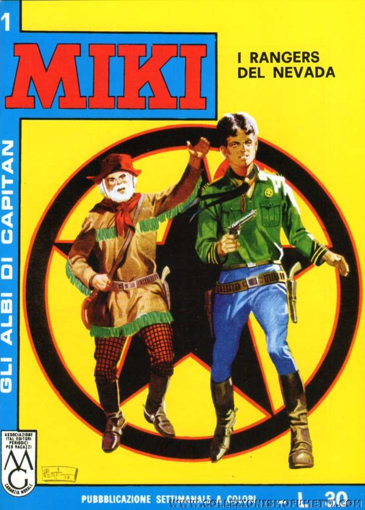 Albi di Capitan Miki, Gli