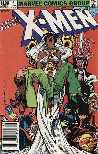 The Uncanny X-Men Annual #6 Newsstand Edition