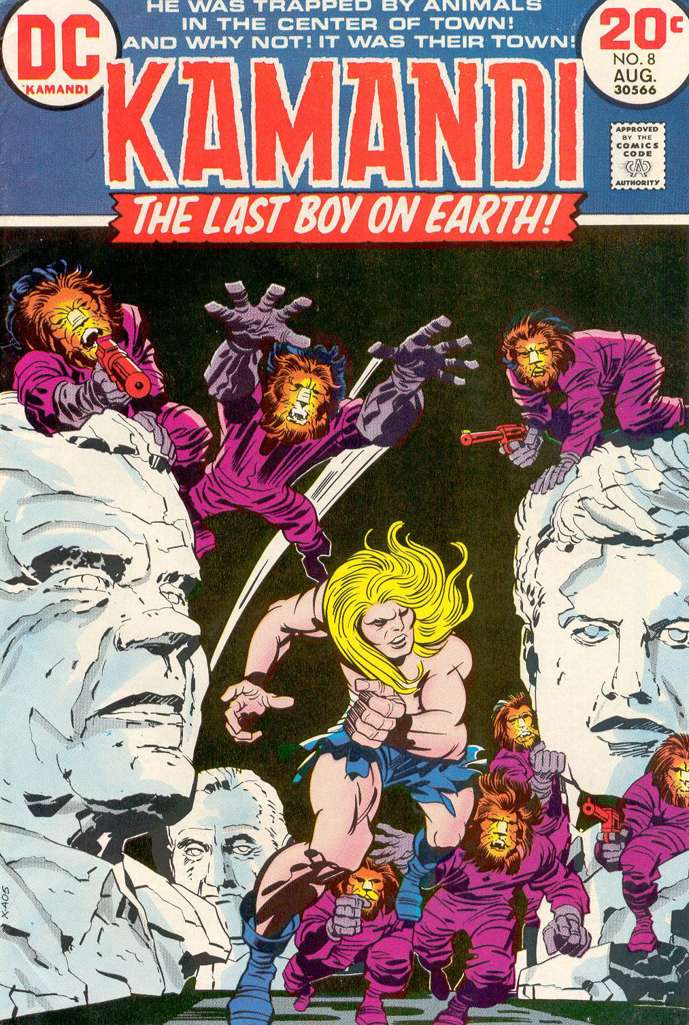 Kamandi, the Last Boy on Earth #8