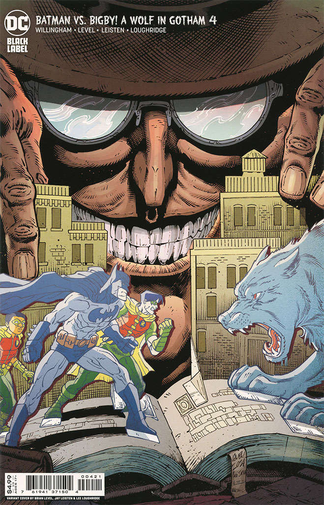Batman Vs. Bigby! A Wolf in Gotham #4 Variation A