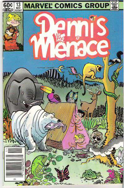 Dennis the Menace (Marvel) #13 Newsstand Edition