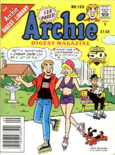 Archie Digest Magazine #109 Newsstand Edition