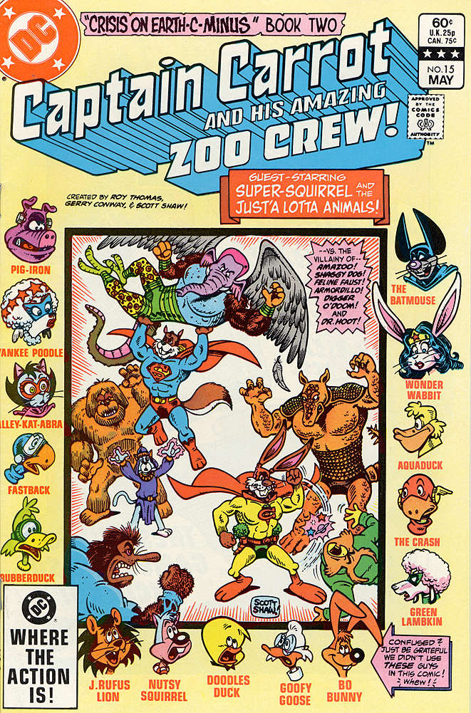 Captain Carrot and His Amazing Zoo Crew #15