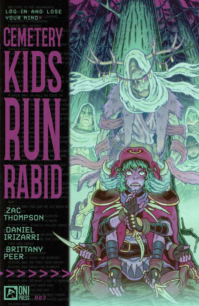 Cemetery Kids Run Rabid #3 Variation A