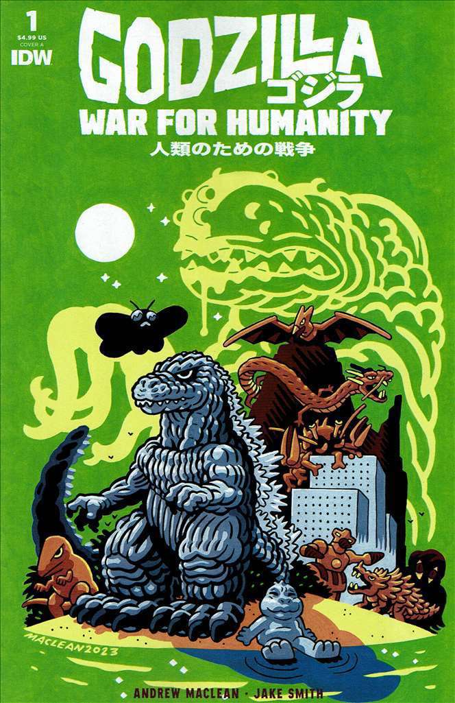 Godzilla: War for Humanity #1 Variation A