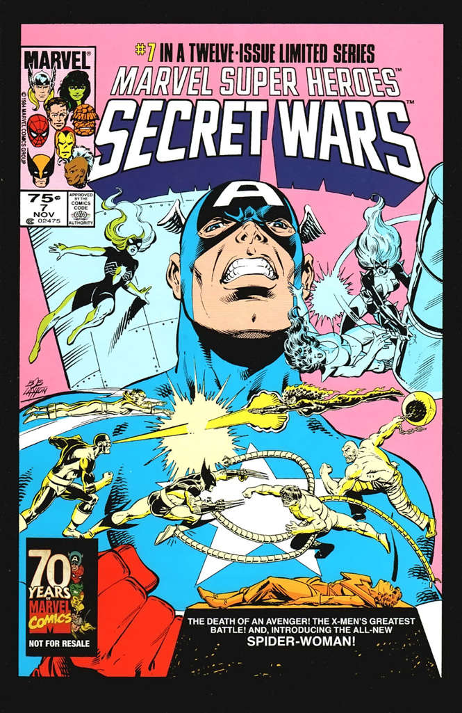 Marvel Super Heroes Secret Wars #7  - 2nd printing
