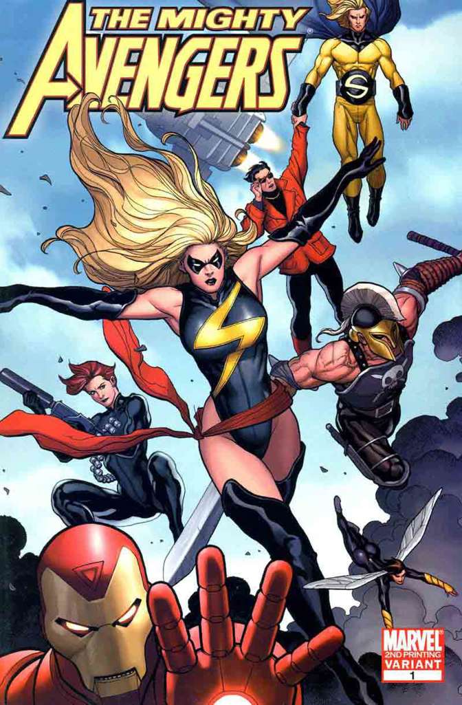 Mighty Avengers #1  - 2nd printing