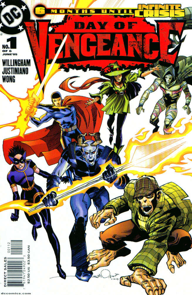 Day of Vengeance #1  - 2nd printing