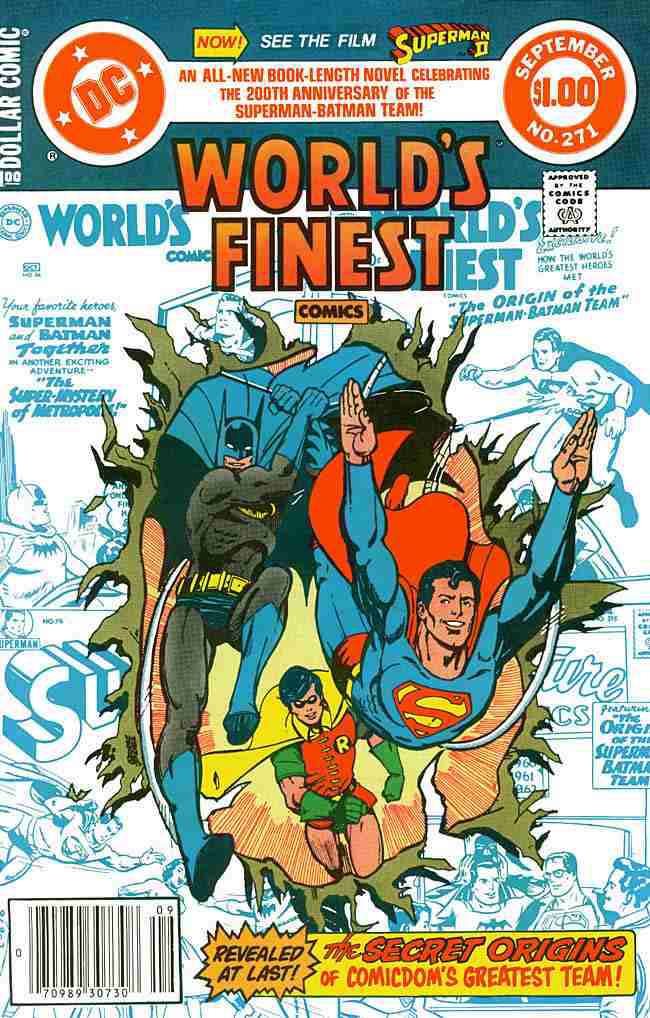 World’s Finest Comics #271 Newsstand Edition