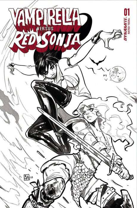 Vampirella Versus Red Sonja #1 Variation V