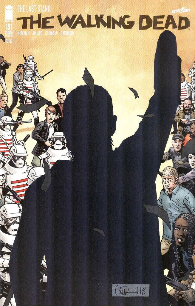 The Walking Dead (Image) #191  - 2nd printing