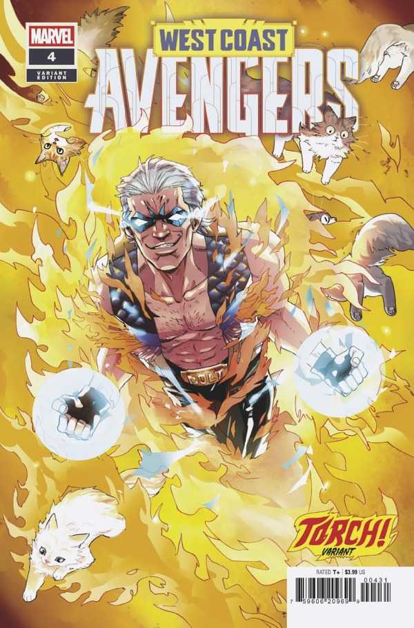 West Coast Avengers (3rd Series) #4 Variation B