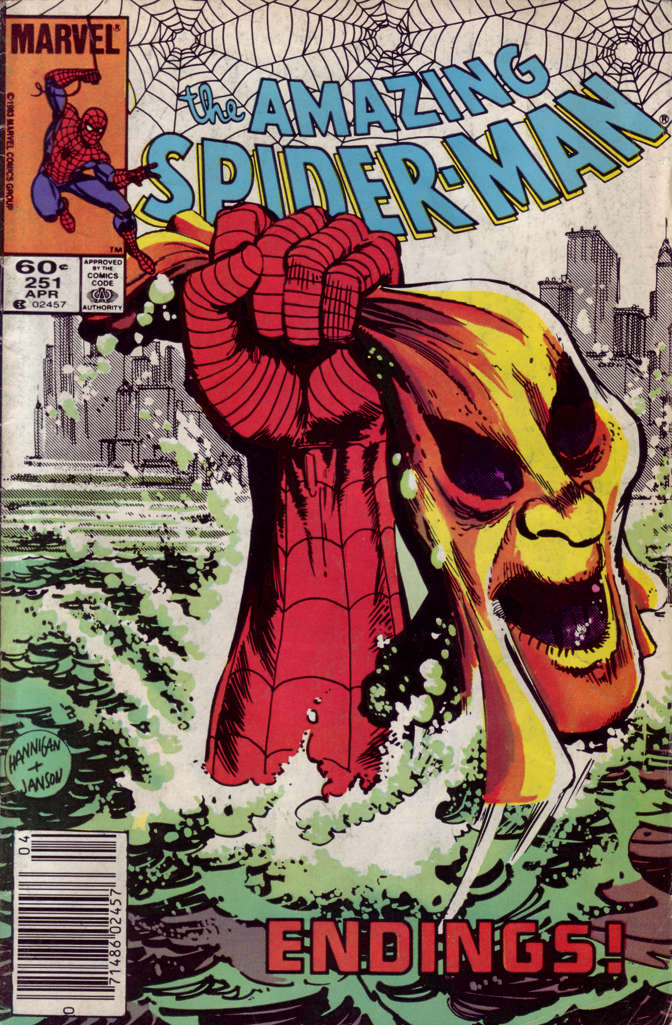 The Amazing Spider-Man #251 Newsstand Edition
