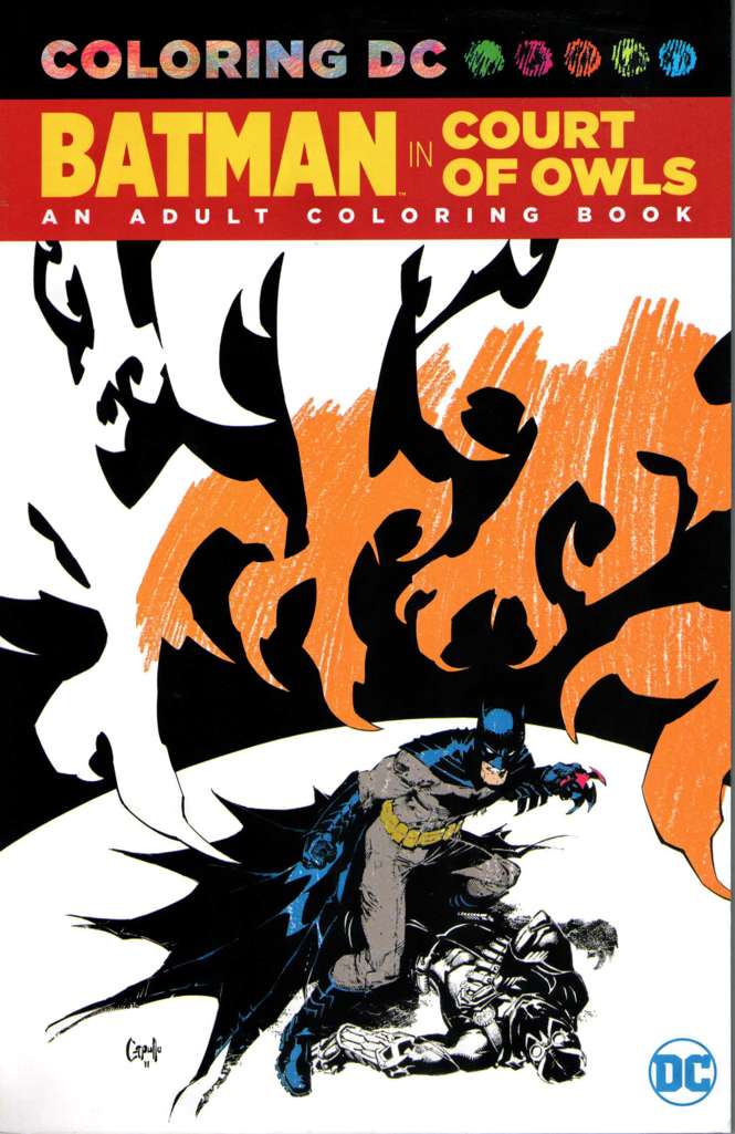 Batman In Court of Owls: An Adult Coloring Book