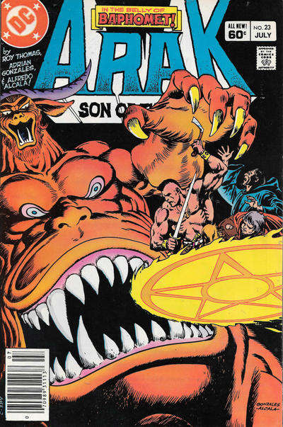 Arak Son of Thunder #23 Newsstand Edition