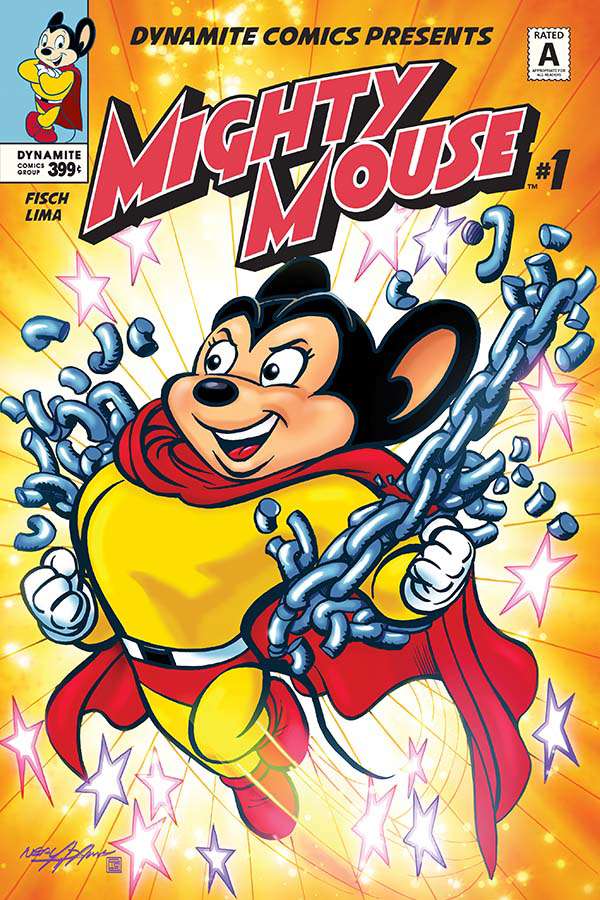 Mighty Mouse (Dynamite) #1 Variation B