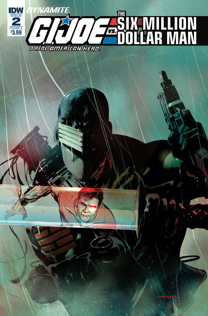 G.I. Joe: A Real American Hero vs. The Six Million Dollar Man #2 Variation A