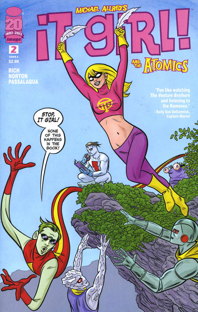 It Girl & The Atomics #2 Variation A