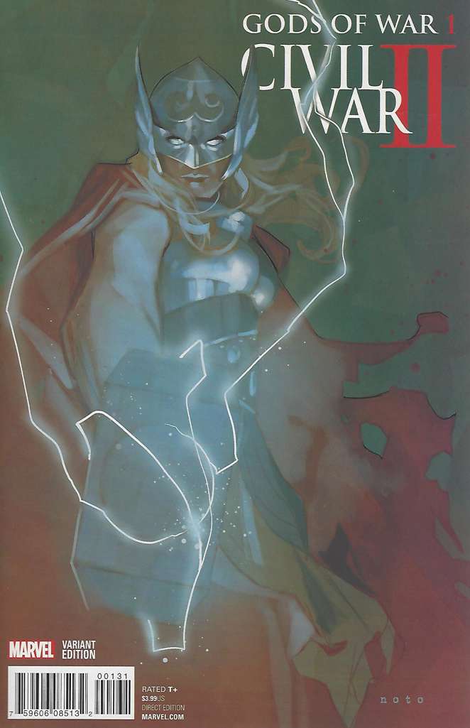 Civil War II: Gods Of War #1 Variation B