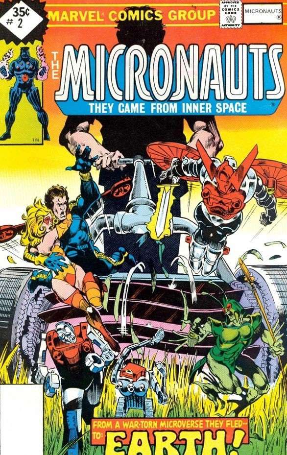 Micronauts (Vol. 1) #2  - 2nd printing