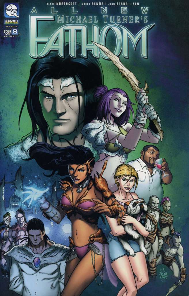 All New Fathom (Michael Turner’s…) #8 Variation A