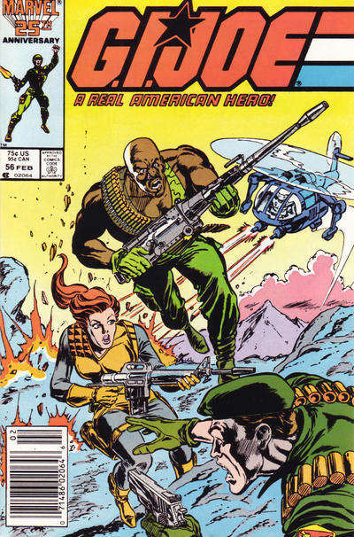 G.I. Joe, a Real American Hero #56 Newsstand Edition