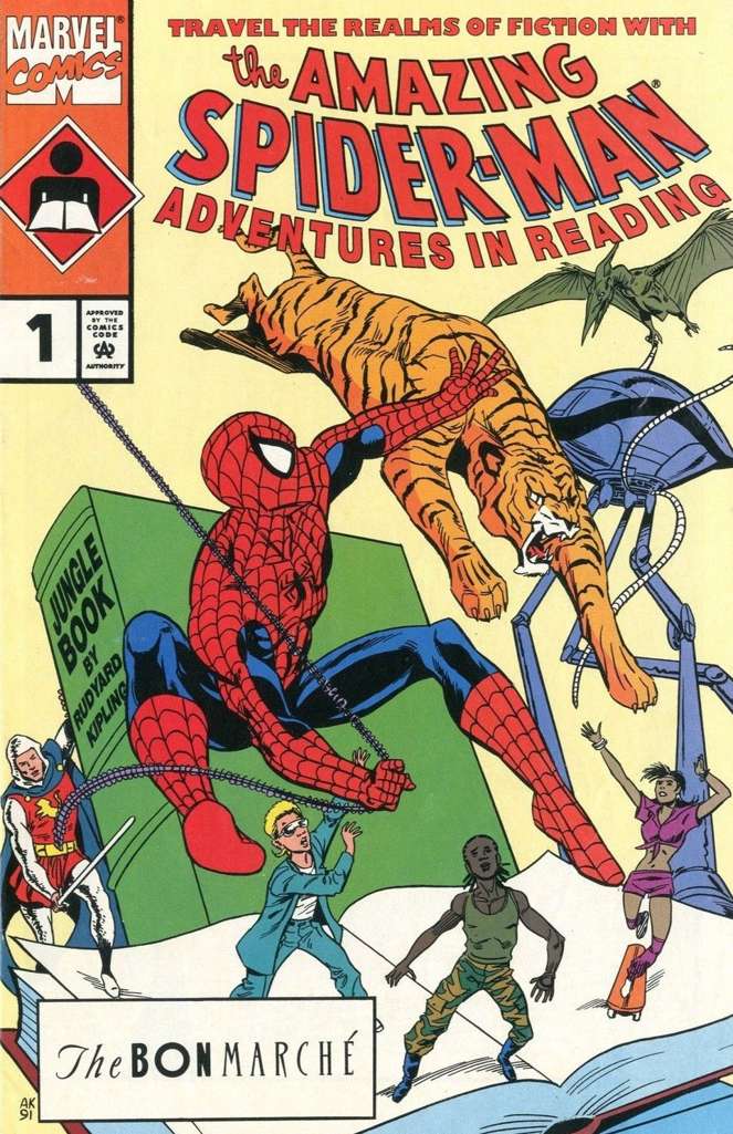 Adventures in Reading Starring the Amazing Spider-Man (Vol. 2) #1 Variation B