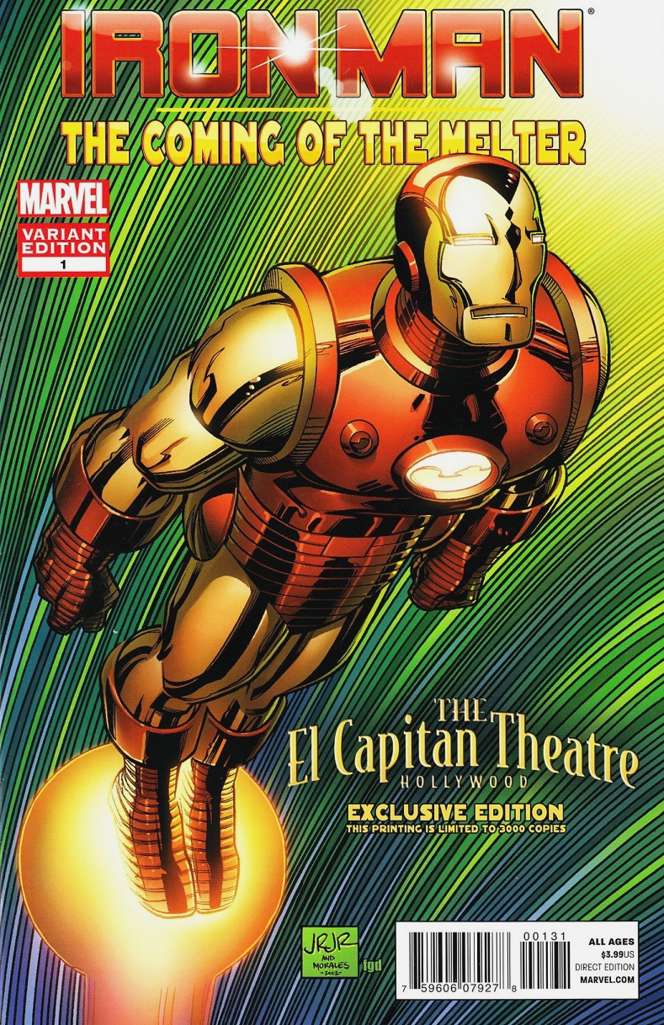 Iron Man: The Coming of the Melter #1 Variation B