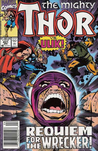 Thor #431 Newsstand Edition