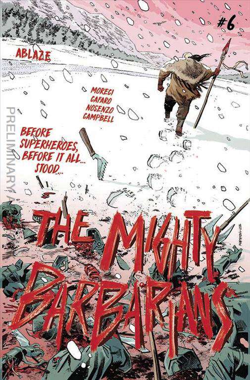 The Mighty Barbarians #6 Variation B