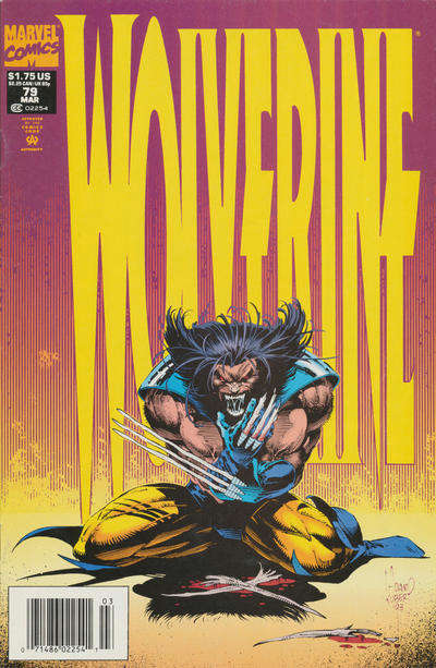 Wolverine #79 Newsstand Edition