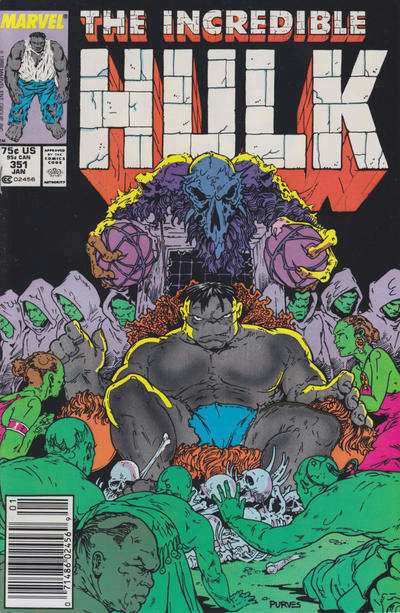 The Incredible Hulk #351 Newsstand Edition