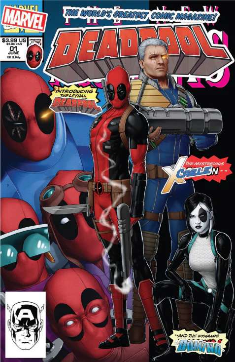 Deadpool (6th Series) #1 Variation K