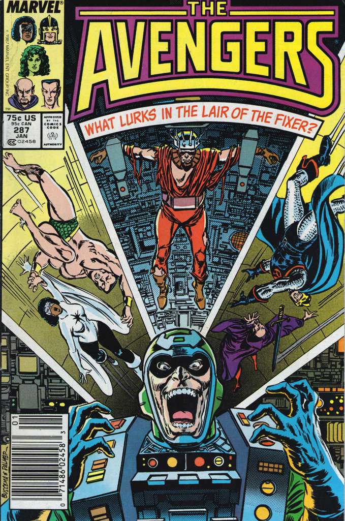 The Avengers #287 Newsstand Edition