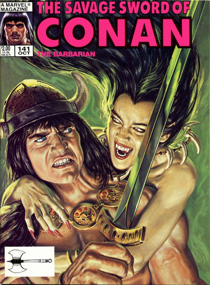 Savage Sword of Conan #141