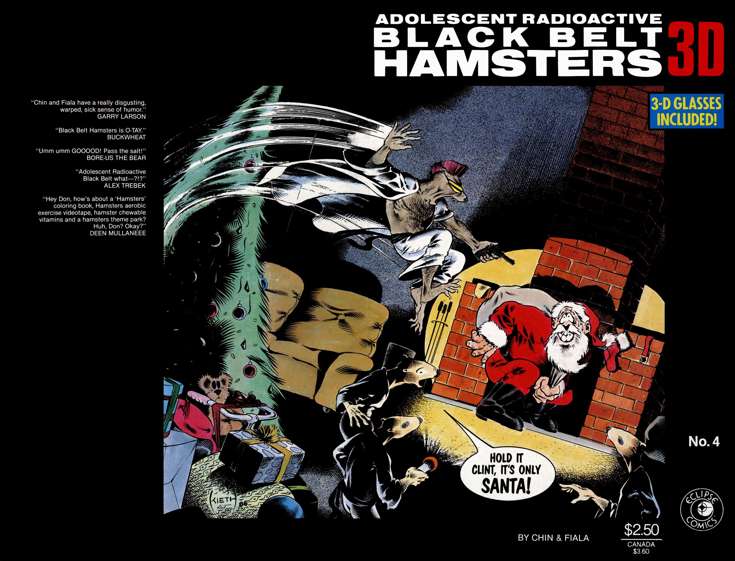 Adolescent Radioactive Black Belt Hamsters in 3-D #4