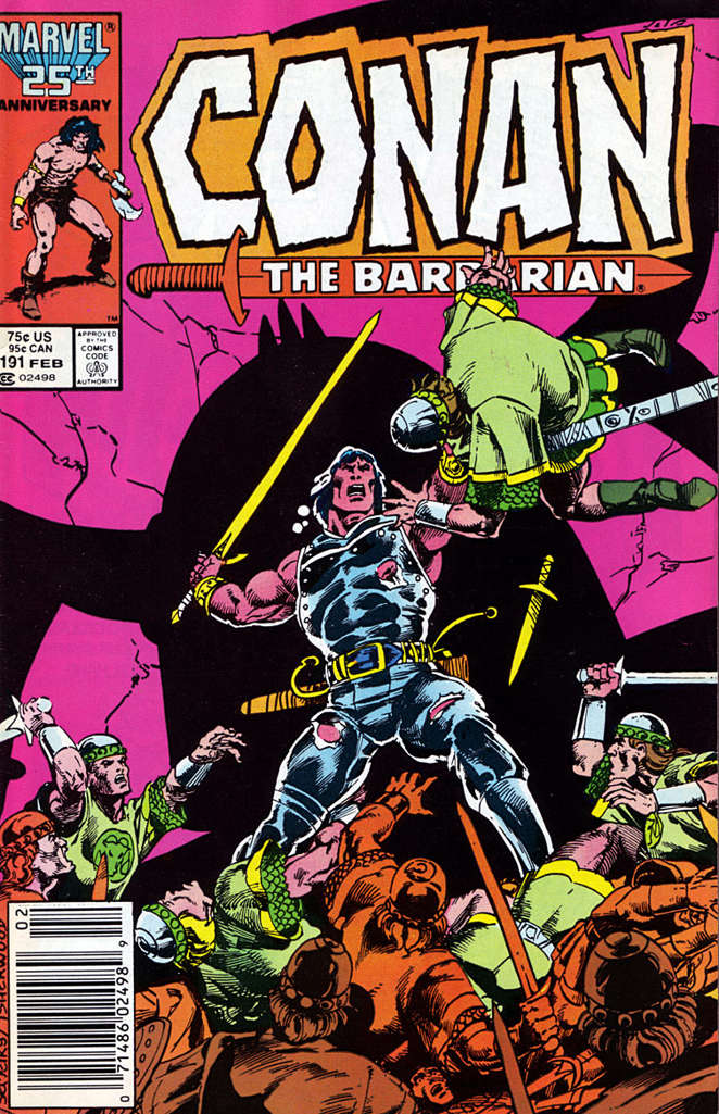 Conan the Barbarian #191 Newsstand Edition