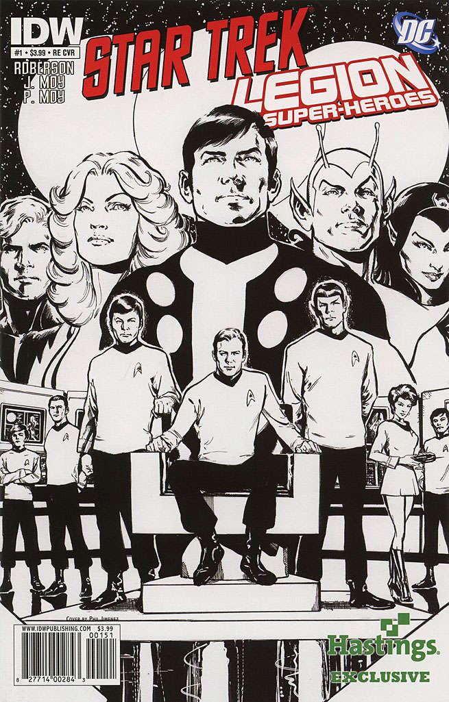 Star Trek/Legion of Super-Heroes #1 Variation F