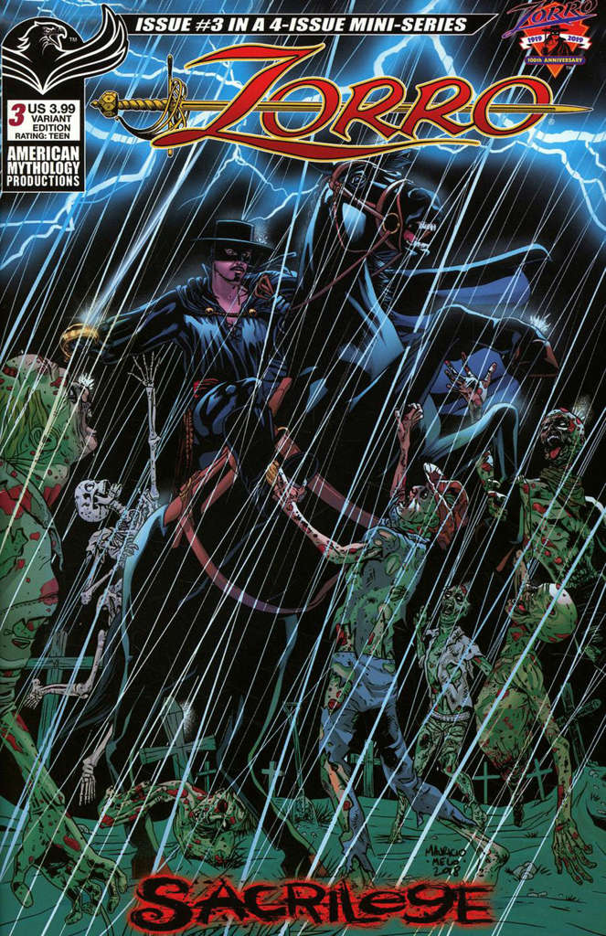 Zorro: Sacrilege #3 Variation A