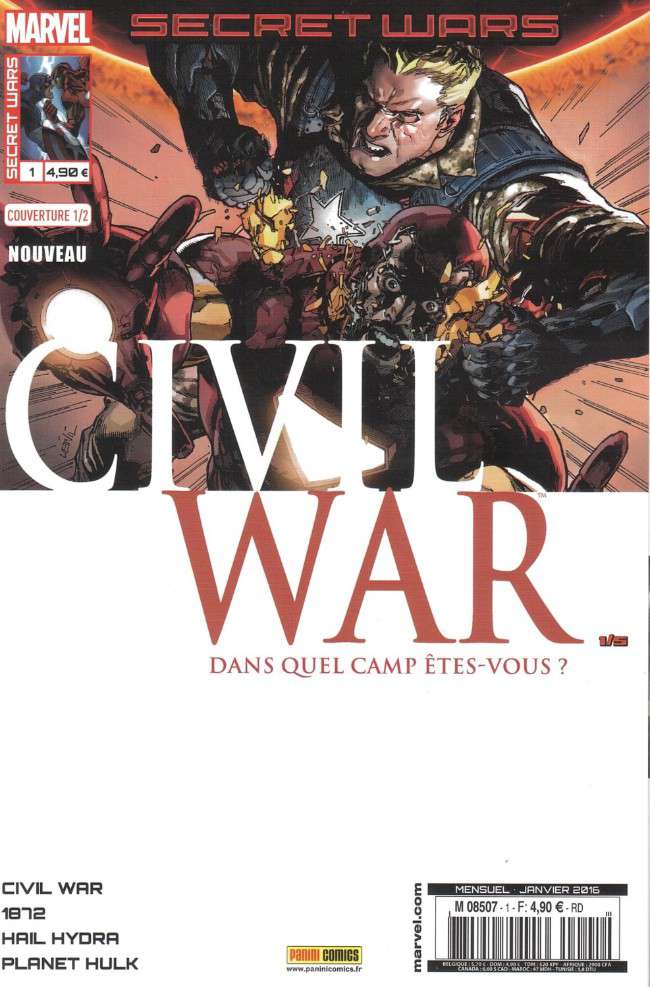 Secret Wars: Civil War (Panini France)